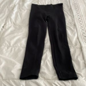 Spanx black leggings size medium
